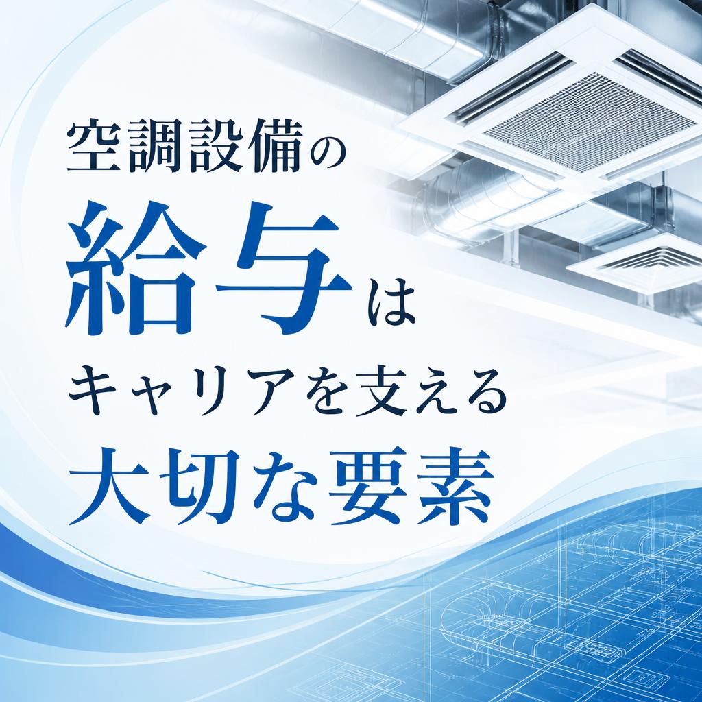 空調設備の給与はキャリアを支える大切な要素