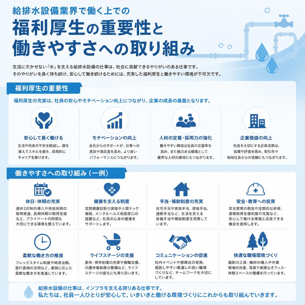 4. 福利厚生と働きやすさ