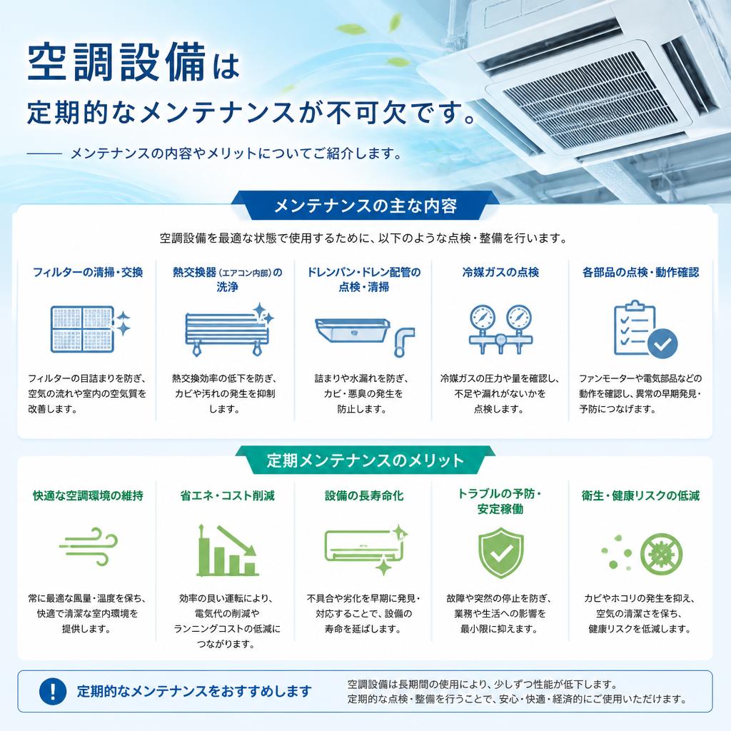 定期メンテナンスの重要性