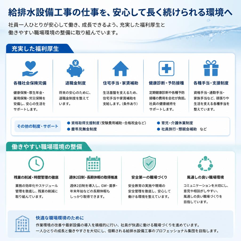 福利厚生と働きやすさ