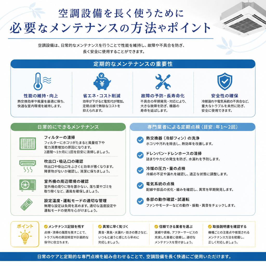 5. メンテナンスの重要性